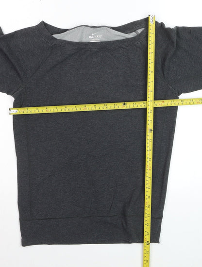 Nike Women’s Black Dri-FIT Pullover Sweatshirt XS Lightweight