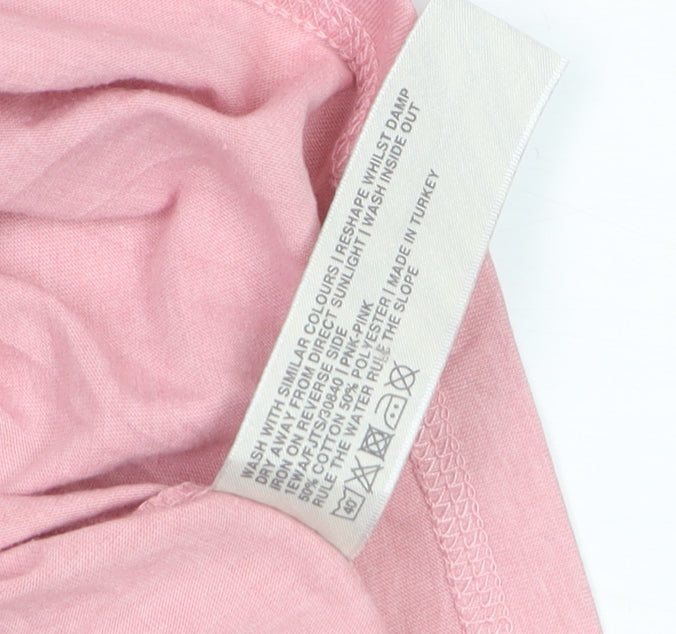 Fat Face Women's Pink Butterfly Print Cotton T-Shirt Size 18