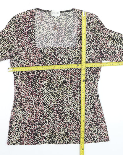 Kaliko Women’s Multicoloured Size 10 Tunic Blouse 3/4 Sleeve