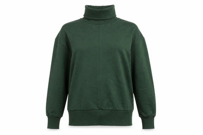Marks & Spencer Women’s Green Roll Neck Long Sleeve Pullover Sweatshirt Size 8