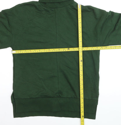 Marks and Spencer Women’s Green Roll Neck Long Sleeve Pullover Sweatshirt Size 8