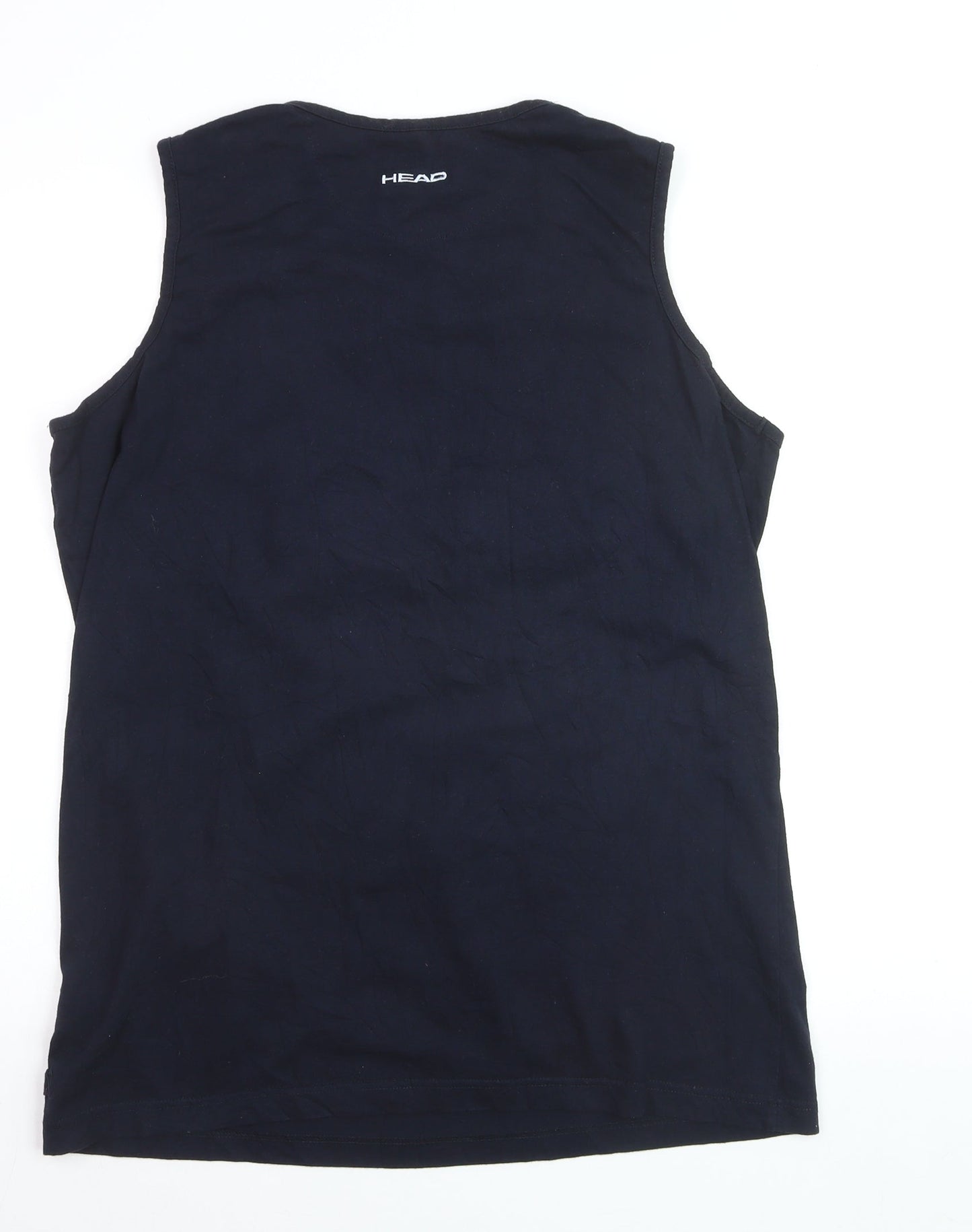HEAD Men's Black Sleeveless Athletic Tank Top L
