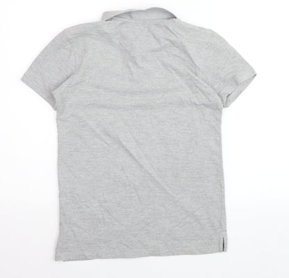 Lyle & Scott Junior Grey Short Sleeve Polo Shirt 14-15 Years
