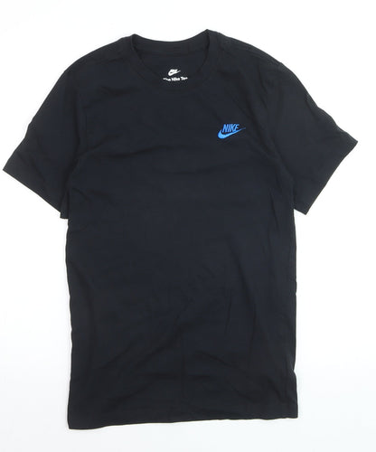 Nike Men's Black XS Short Sleeve Sports Cotton T-Shirt