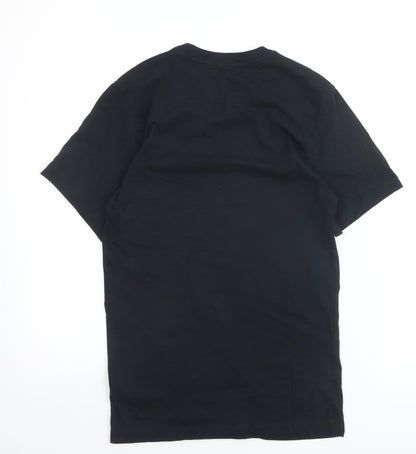 Nike Men's Black XS Short Sleeve Sports Cotton T-Shirt