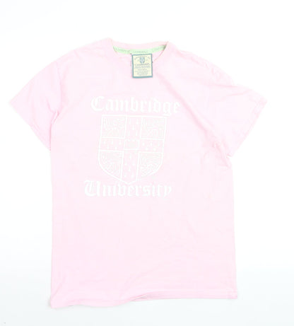 Giles & Co. Women’s Pink Cambridge University Cotton T-Shirt S