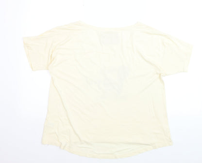 Marks and Spencer Women’s Ivory Funny Animal Nightshirt UK 14