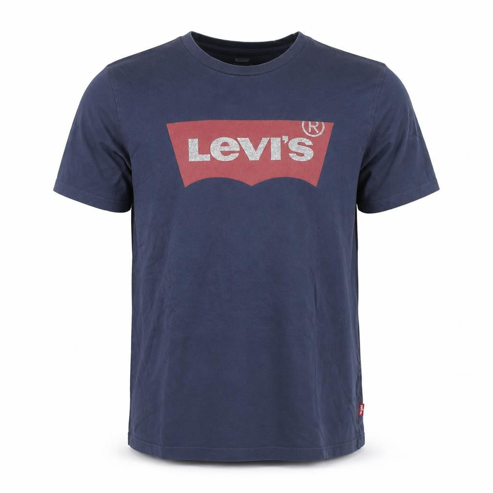 Levi's Men's Blue Graphic Logo Regular Fit Cotton T-Shirt M