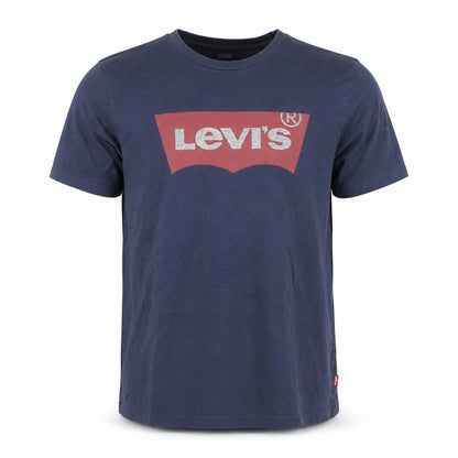 Levi's Men's Blue Graphic Logo Regular Fit Cotton T-Shirt M