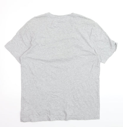 Gap Men's Grey NASA Logo Graphic Print T-Shirt Size L