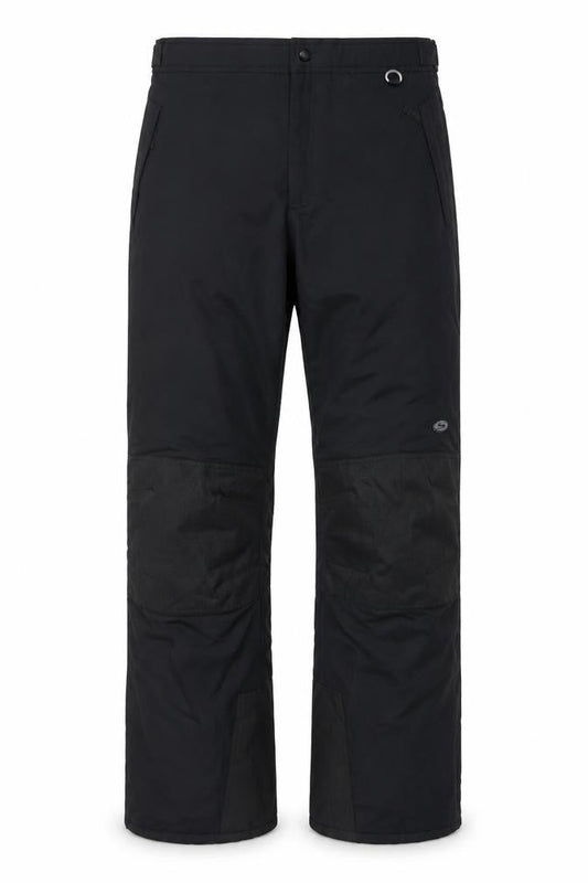 Slalom Men’s Black L Snow Pants Waterproof Winter Ski Trousers