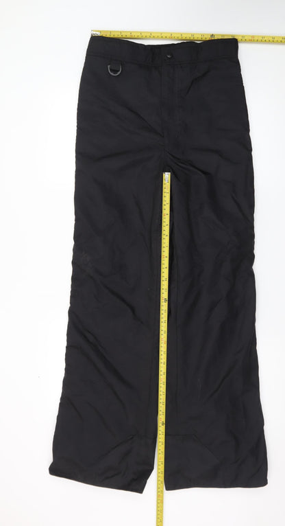 Rawik Men's Black Snow Pants M Water Resistant Winter Trousers