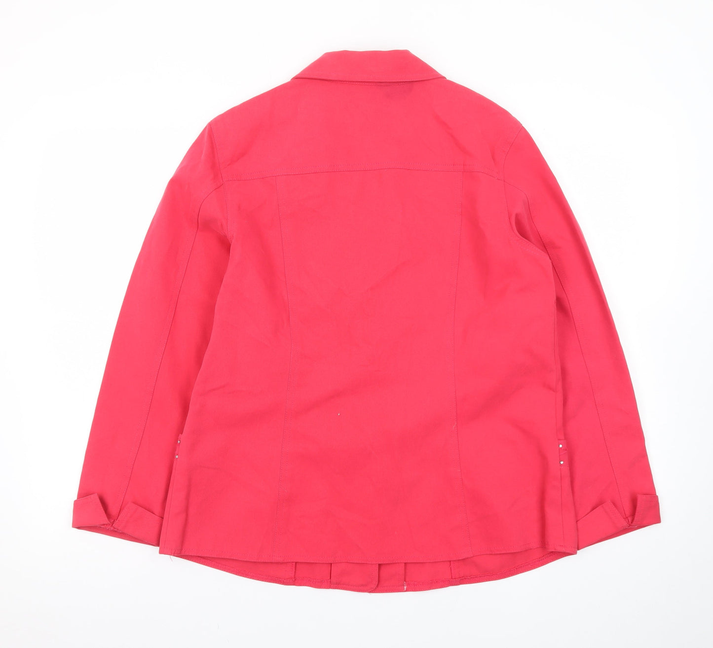 Isle Women’s Pink Size 14 Classic Single-Breasted Blazer