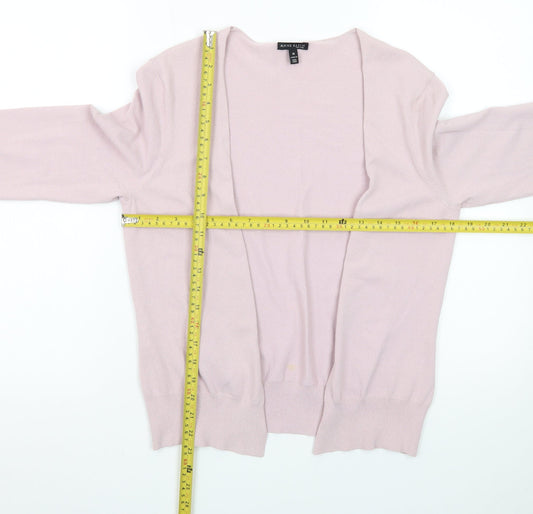 Anne Klein Women's Pink Rayon Blend Cardigan Size M