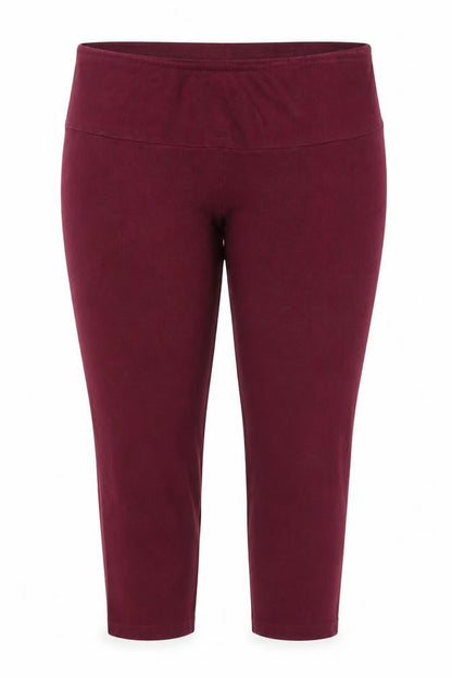 Love Leggings Women Burgundy UK 20 Ankle Stretch Leggings