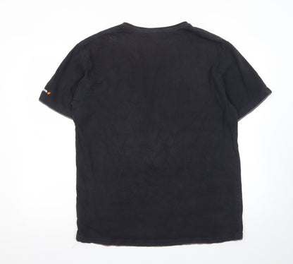 Peter Storm Men's Black XL Crew Neck Cotton T-Shirt
