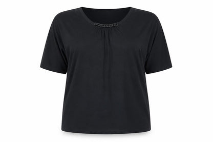 Gap Women’s Black Short Sleeve Cotton Modal T-Shirt Size L