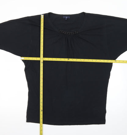 Gap Women’s Black Short Sleeve Cotton Modal T-Shirt Size L