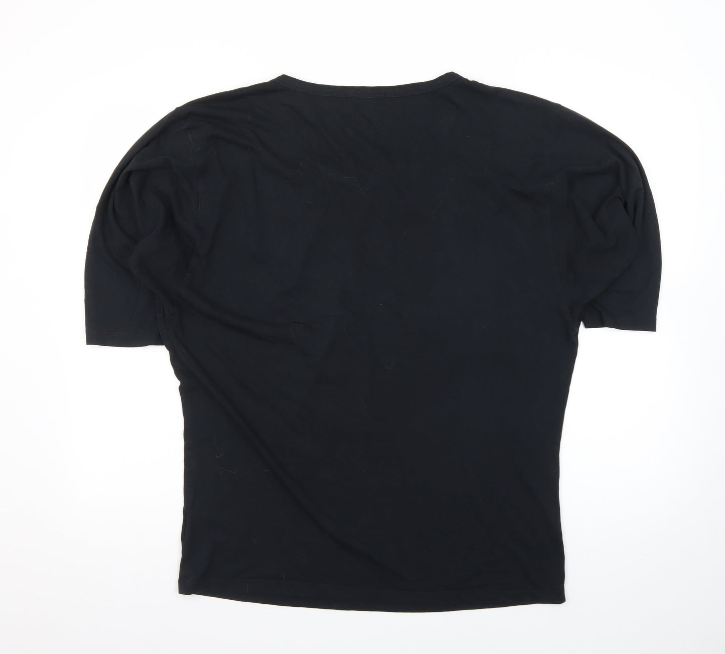 Gap Women’s Black Short Sleeve Cotton Modal T-Shirt Size L