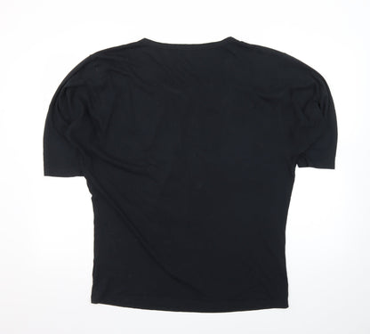 Gap Women’s Black Short Sleeve Cotton Modal T-Shirt Size L