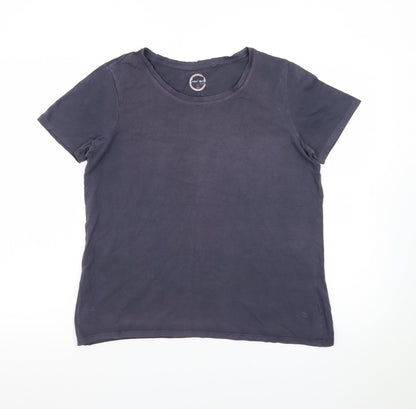 Next Women’s Blue Cotton Basic Short Sleeve T-Shirt Size 12