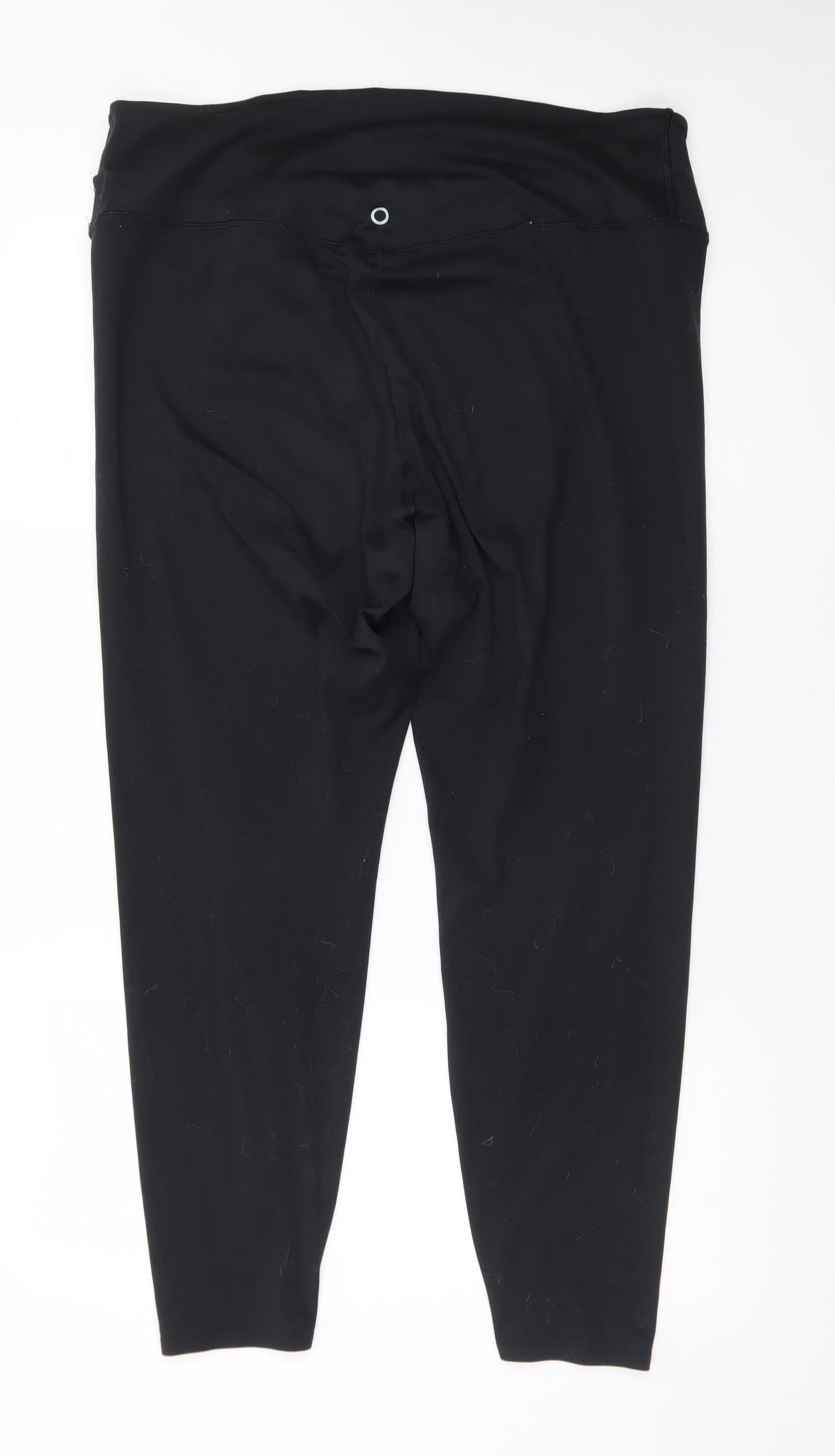 Marks and Spencer Women's Black High Rise Stretch Leggings Size 20