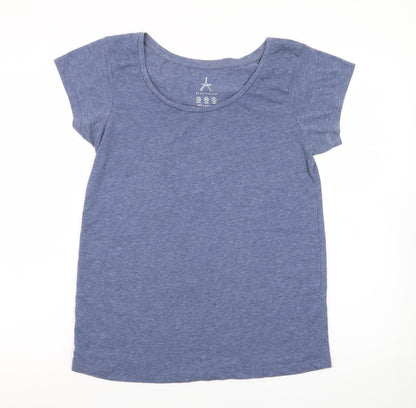 Atmosphere Women Blue Size 12 Classic Short Sleeve T-Shirt