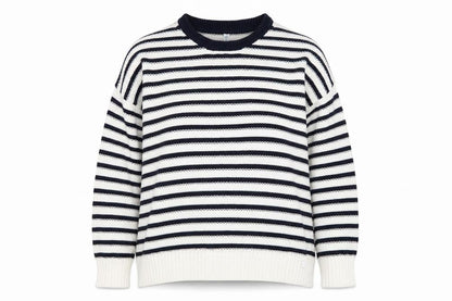 Seasalt Women’s Multicoloured Striped Cotton Jumper Size 16