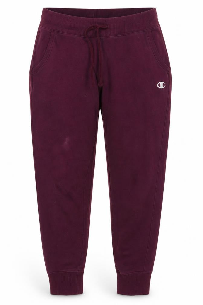Champion Women’s Purple Jogger Sweatpants Size S Cotton Blend Fleece