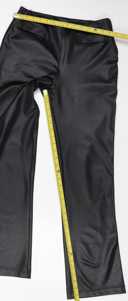 C&A Clockhouse Women’s Black Polyester Slim Fit Leggings Size 10