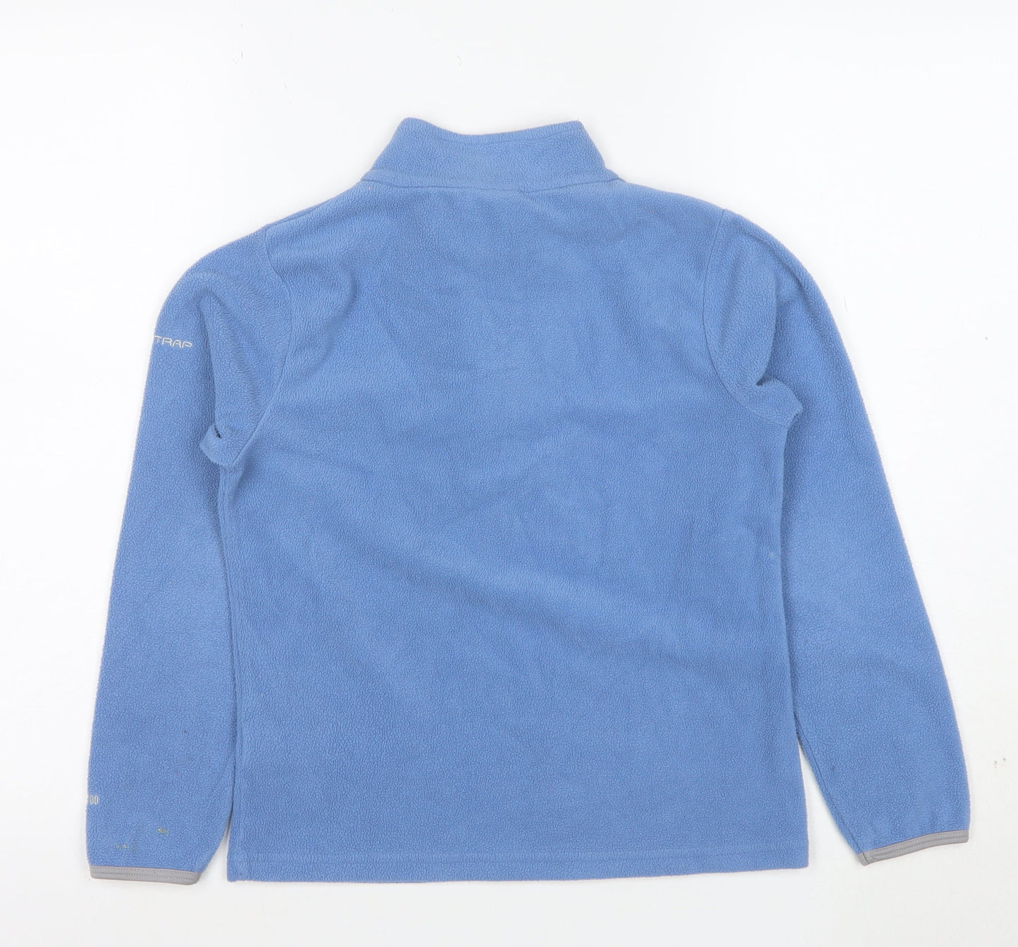 Trespass Boys Blue Fleece 1/2 Zip Pullover Hoodie 9-10 Years