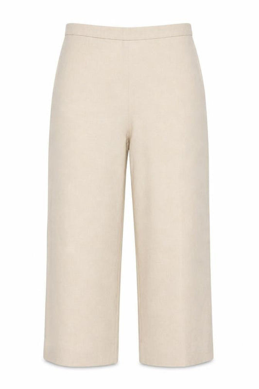 Eastex Women Beige High Rise Straight Trousers Size 12