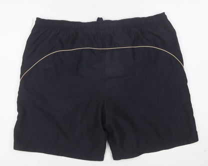 Head Mens Black Athletic Running Shorts L Quick Dry Lightweight