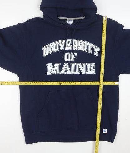 Russell Athletic Men’s Blue University of Maine Pullover Hoodie M