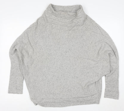 Phase Eight Women’s Grey Cowl Neck Relaxed Knit Jumper Size S