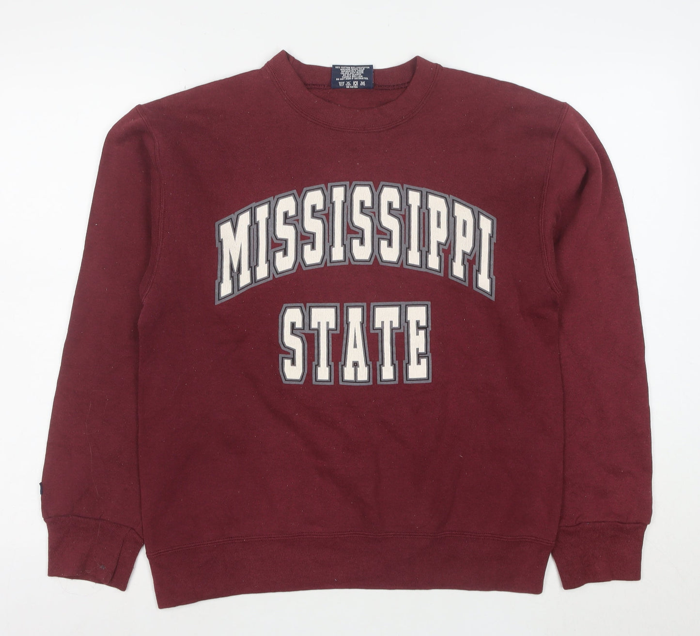 JanSport Men’s Red Mississippi State Sweatshirt M Graphic Pullover