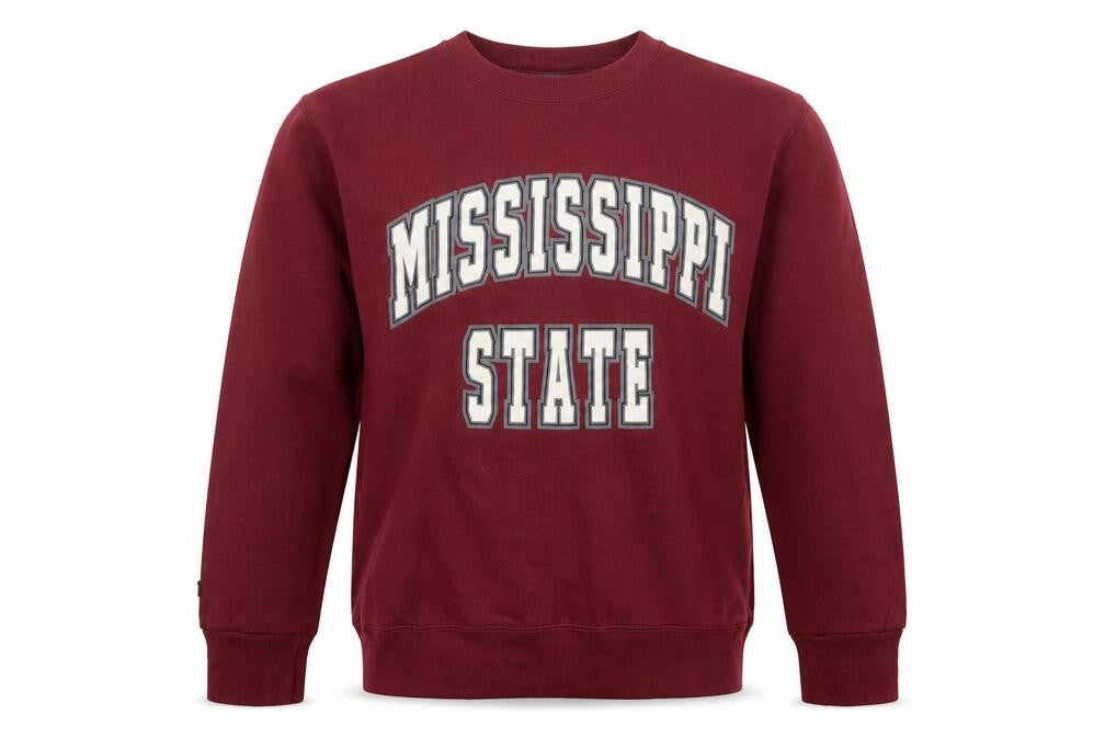 JanSport Men’s Red Mississippi State Sweatshirt M Graphic Pullover