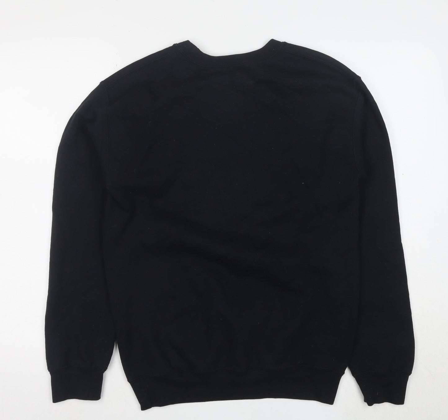 Gildan Women's Black S Pullover Sweatshirt with Graphic Design