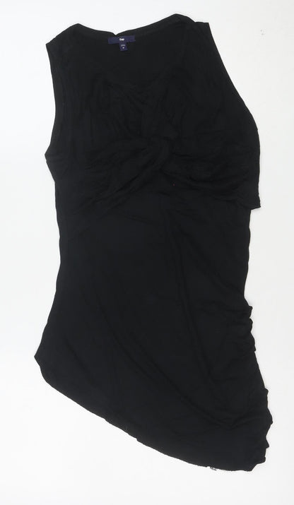 Gap Women’s Black Sleeveless Camisole Top Size M Cotton Modal