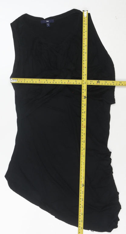 Gap Women’s Black Sleeveless Camisole Top Size M Cotton Modal