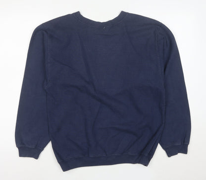 The Cotton Exchange Mens Blue Small UC Berkeley Boalt Hall Pullover Sweatshirt