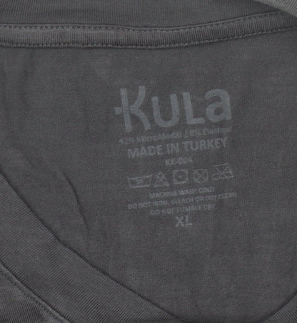 Kula Men's Black XL Short Sleeve Crew Neck T-Shirt