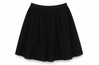 ASOS Women’s Black Size 12 A-Line Jersey Knee Length Skirt
