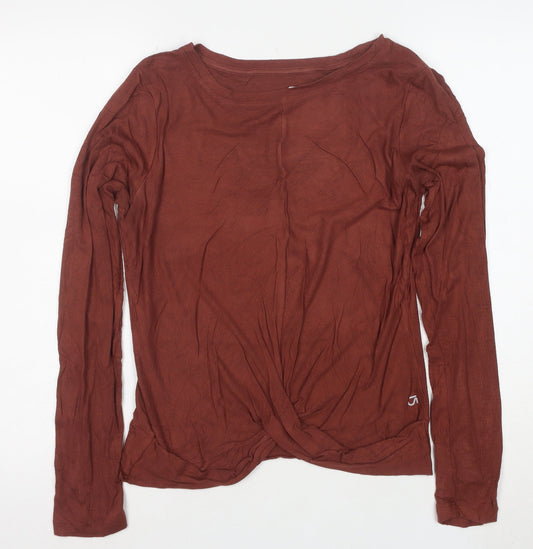 GapFit Women’s Brown Long Sleeve Pullover Jumper Size M