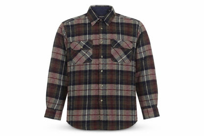 David Taylor Men’s Multicoloured Flannel Plaid Button-Up Shirt Size M