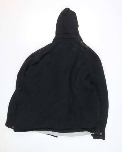 Tough Duck Men's Black XL Utility Hooded Workwear Jacket