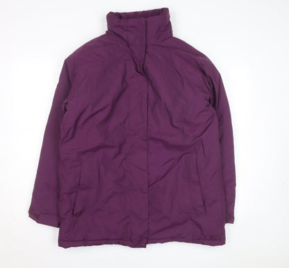 Mountain Equipment Co-op Women’s Purple Mid-Length Puffer Jacket M