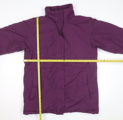 Mountain Equipment Co-op Women’s Purple Mid-Length Puffer Jacket M
