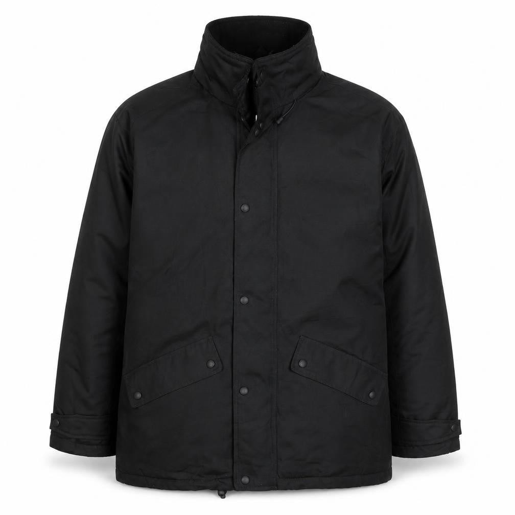If... Men's Black L Waterproof Padded Jacket Winter Coat
