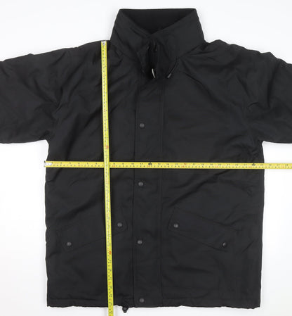 If... Men's Black L Waterproof Padded Jacket Winter Coat